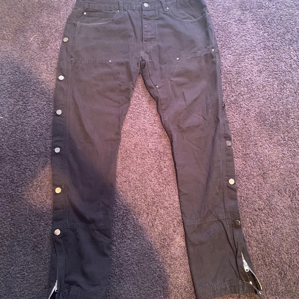 MNML western snap pants